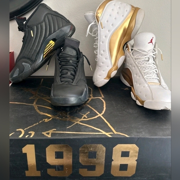 Jordan 13/14 Retro “Defining Moments Pack” 2017 897563-900 Size 12